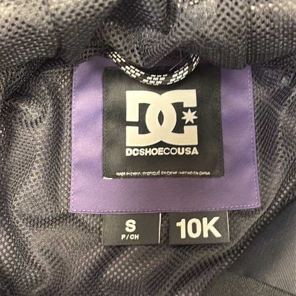 DC Shoes Purple & Black 10K Anorak Jacket Size Small - Picture 6 of 11